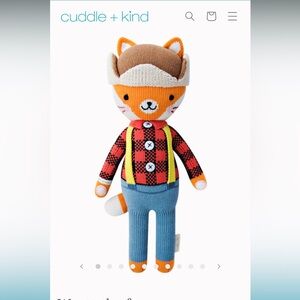 Cuddle + Kind Wyatt the Fox 13”